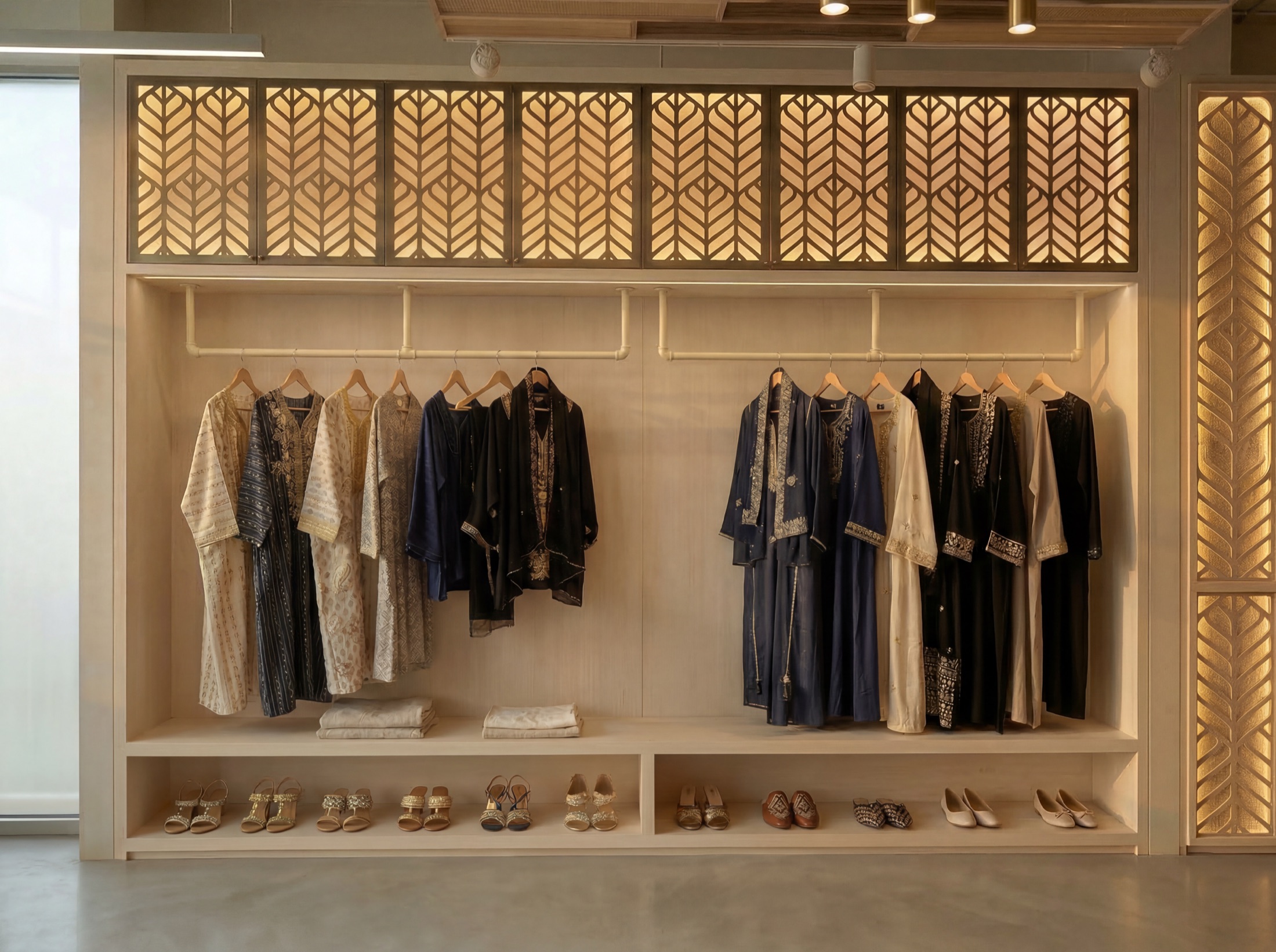 Al Kabayel traditional section retail display