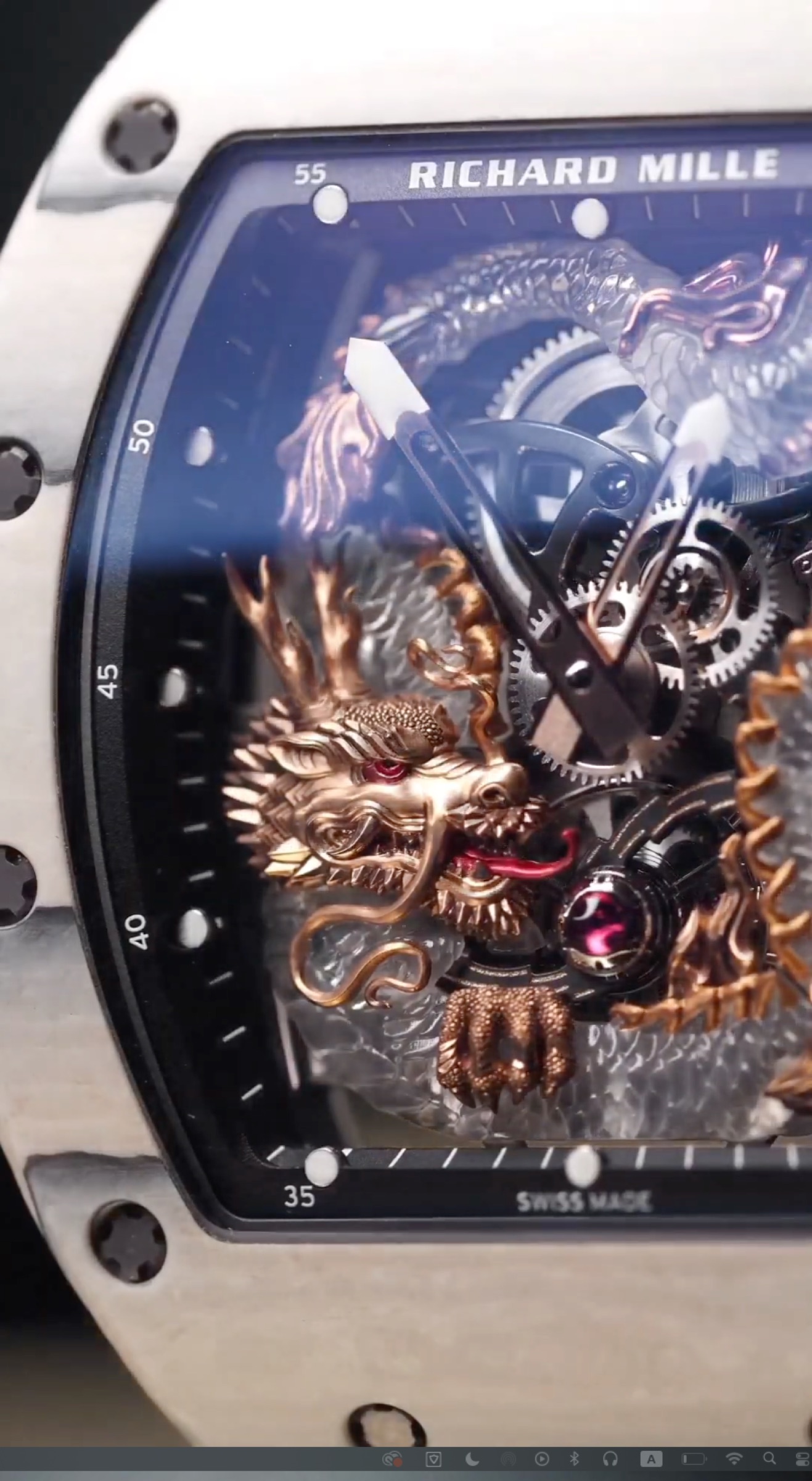 Richard Mille luxury watch campaign visual