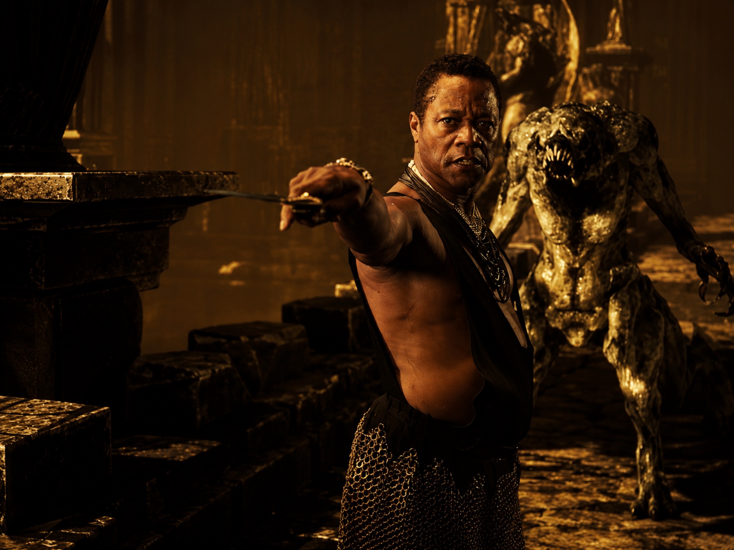 Scene from Angels Fallen Warriors of Peace