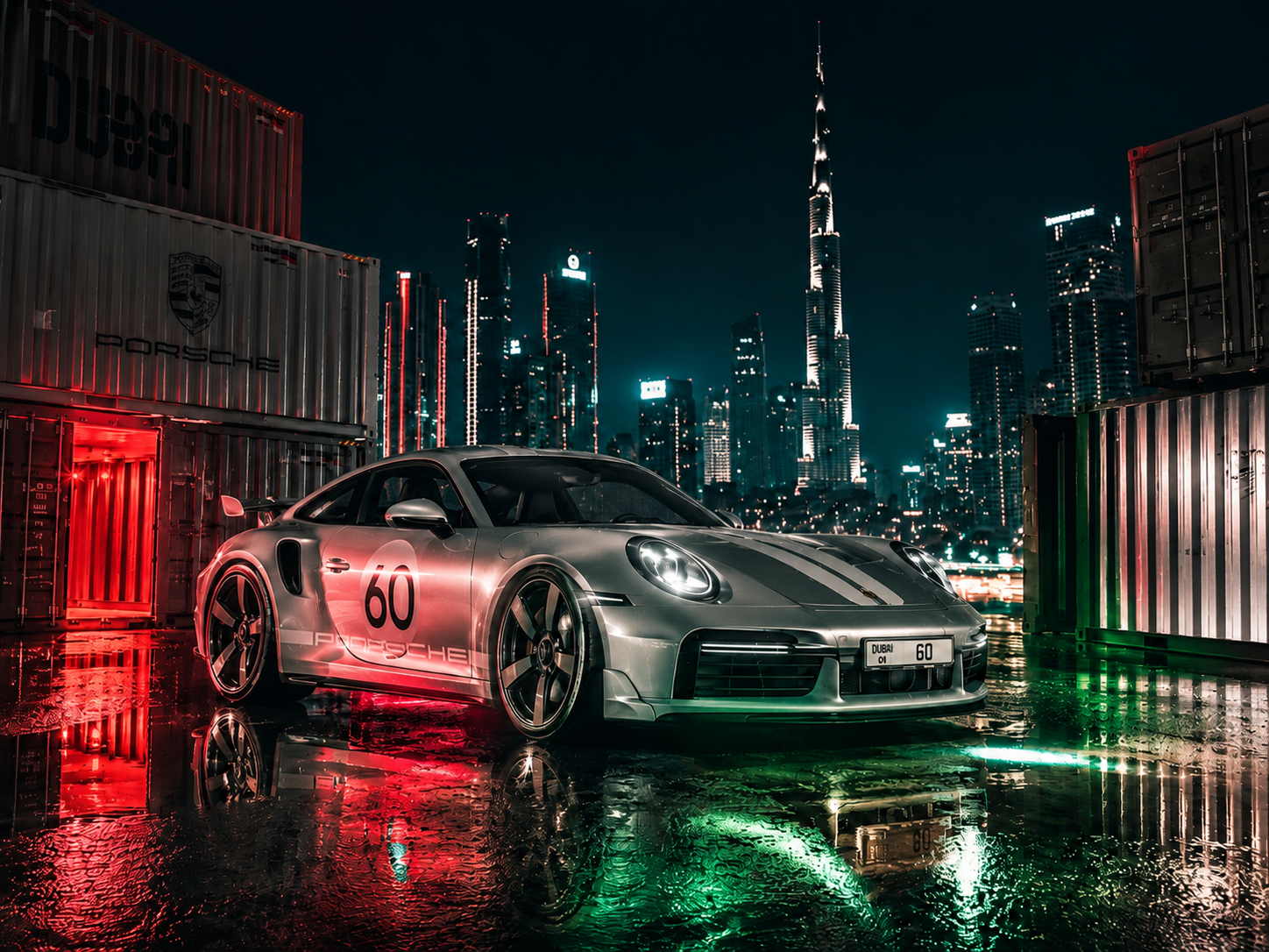 Porsche campaign visual direction
