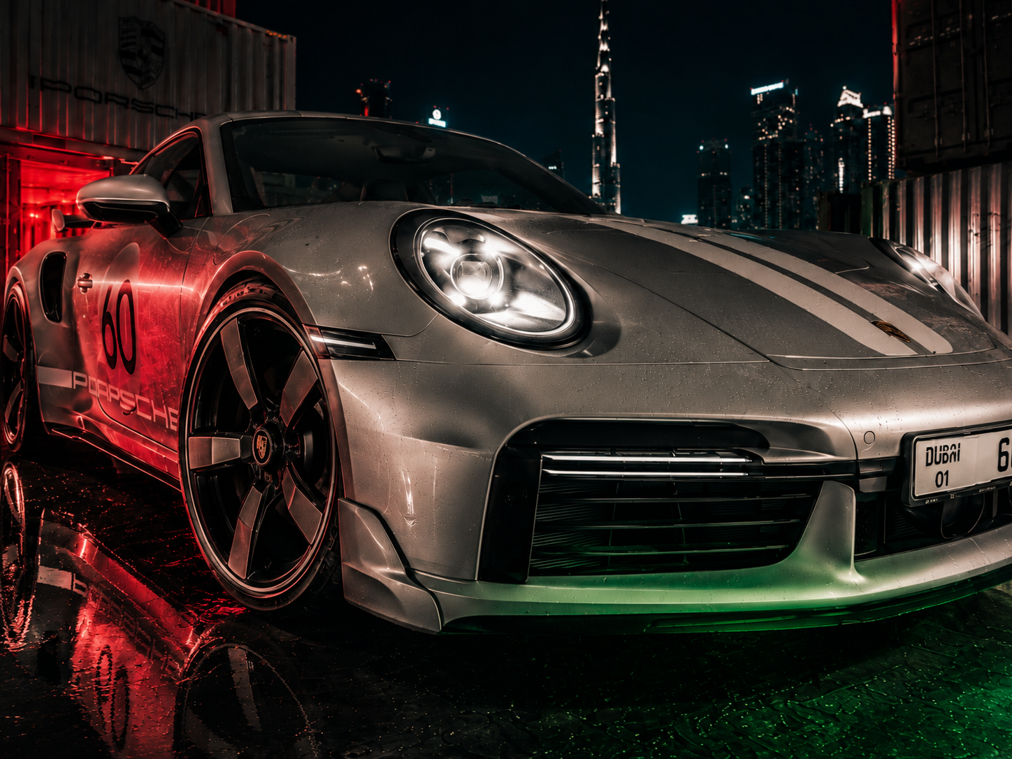 Porsche Dubai campaign direction