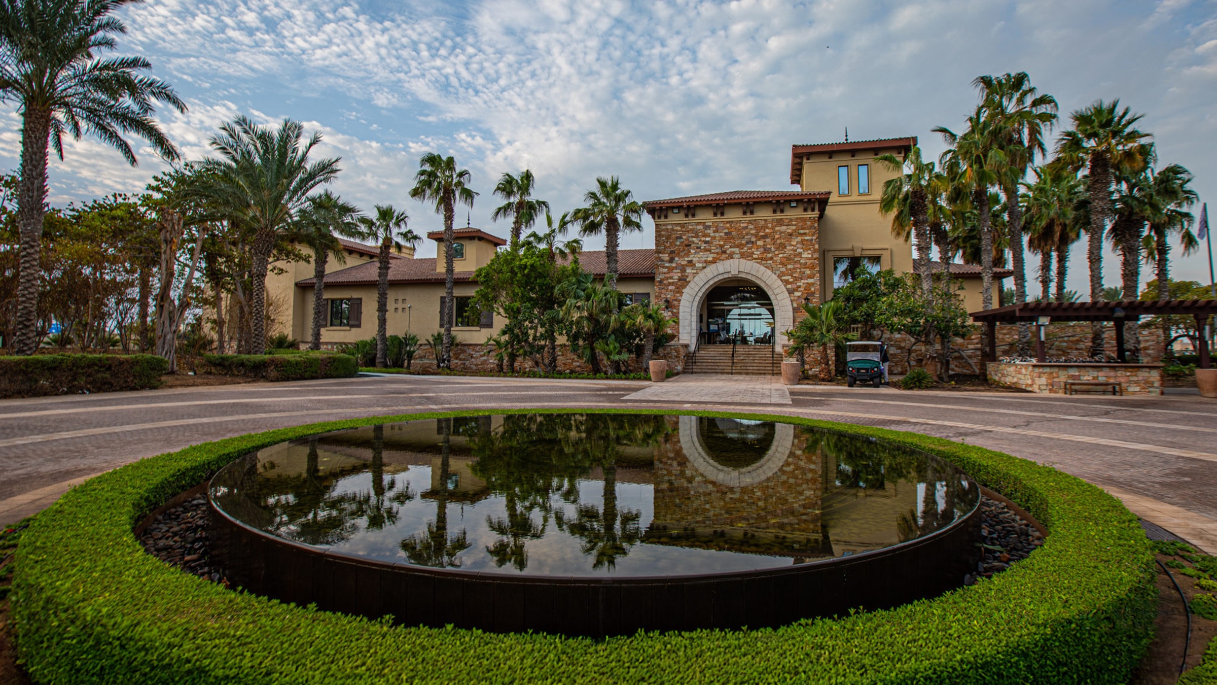 Saadiyat Beach Golf Club clubhouse