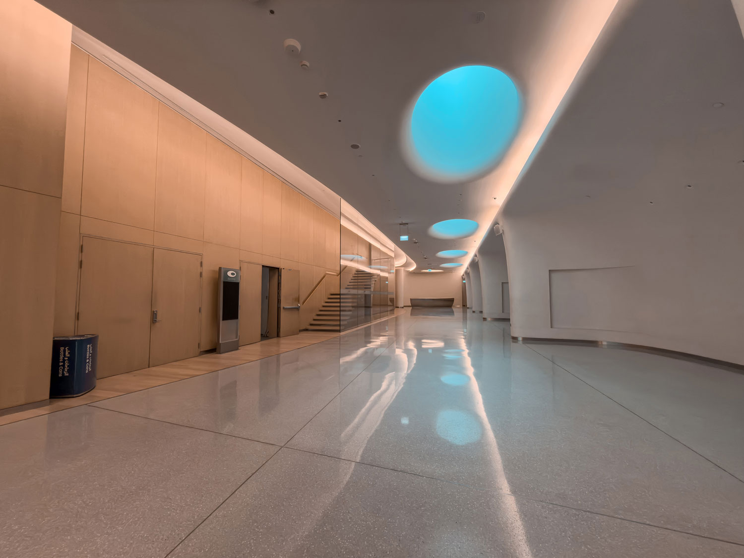Museum of the Future terrace corridor