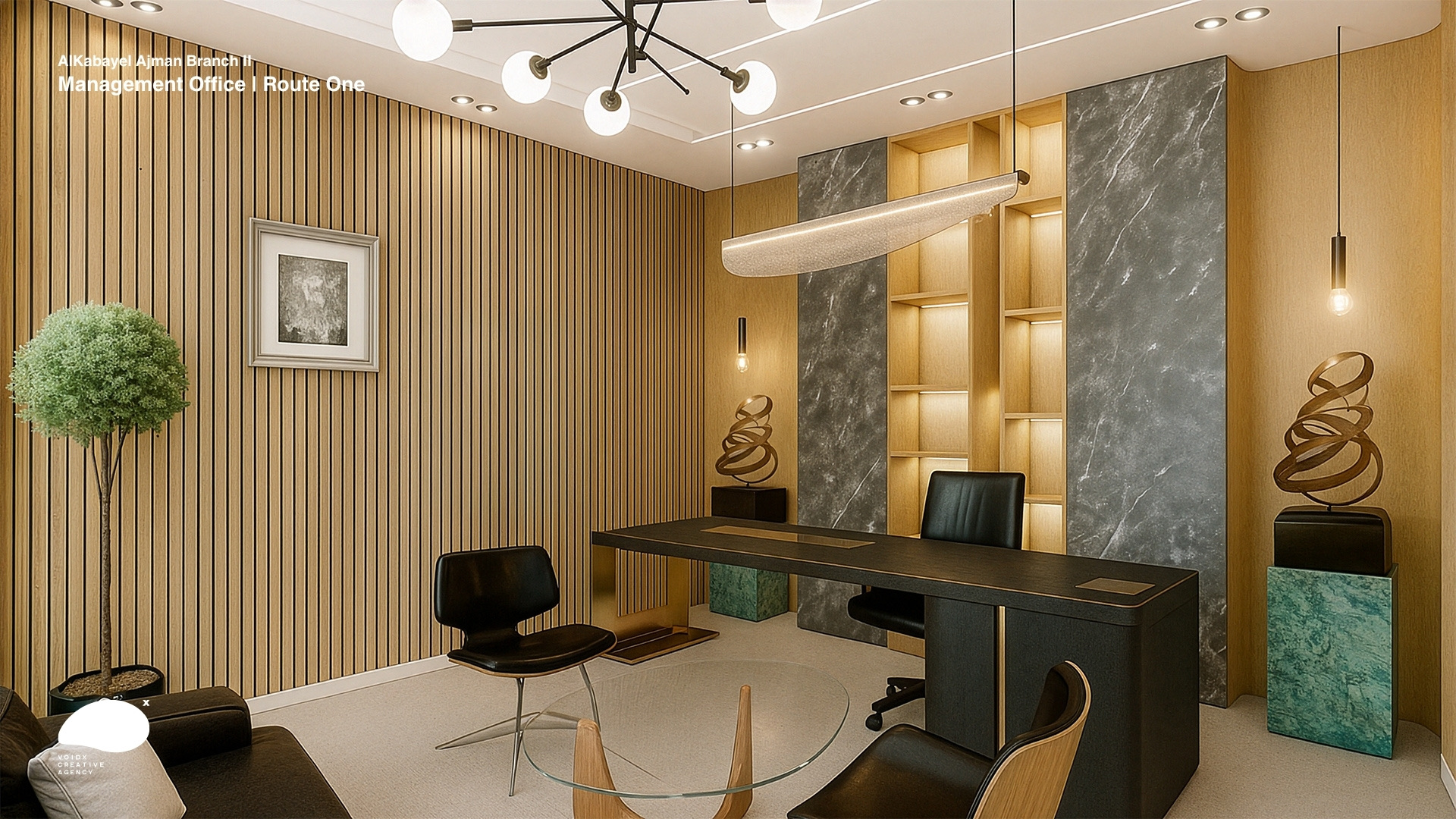 Executive retail office alternate