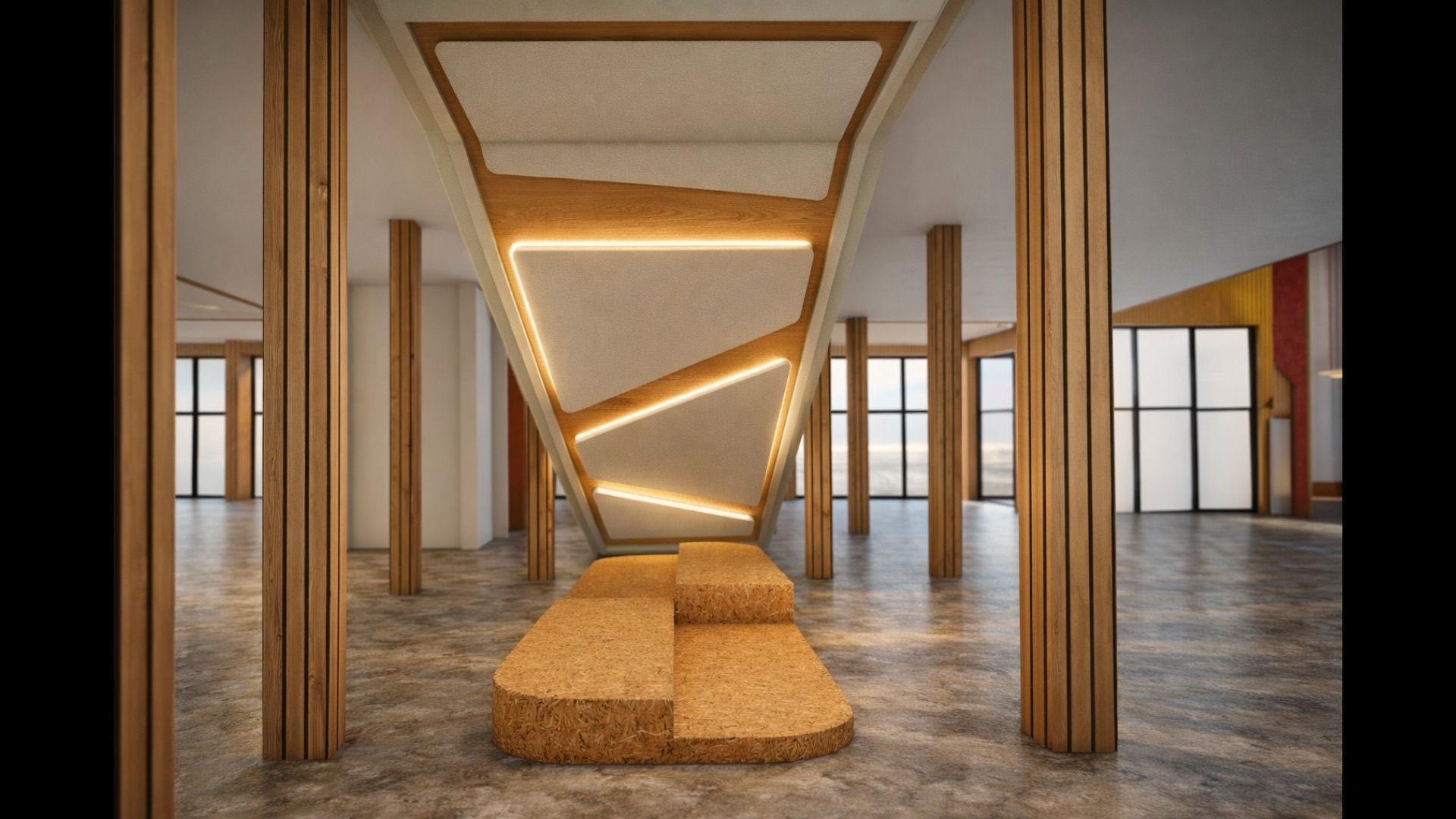 Atrium feature